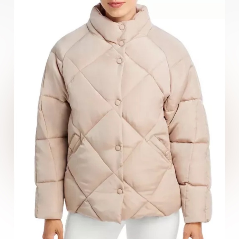 Apparis Beige Puffer Jacket